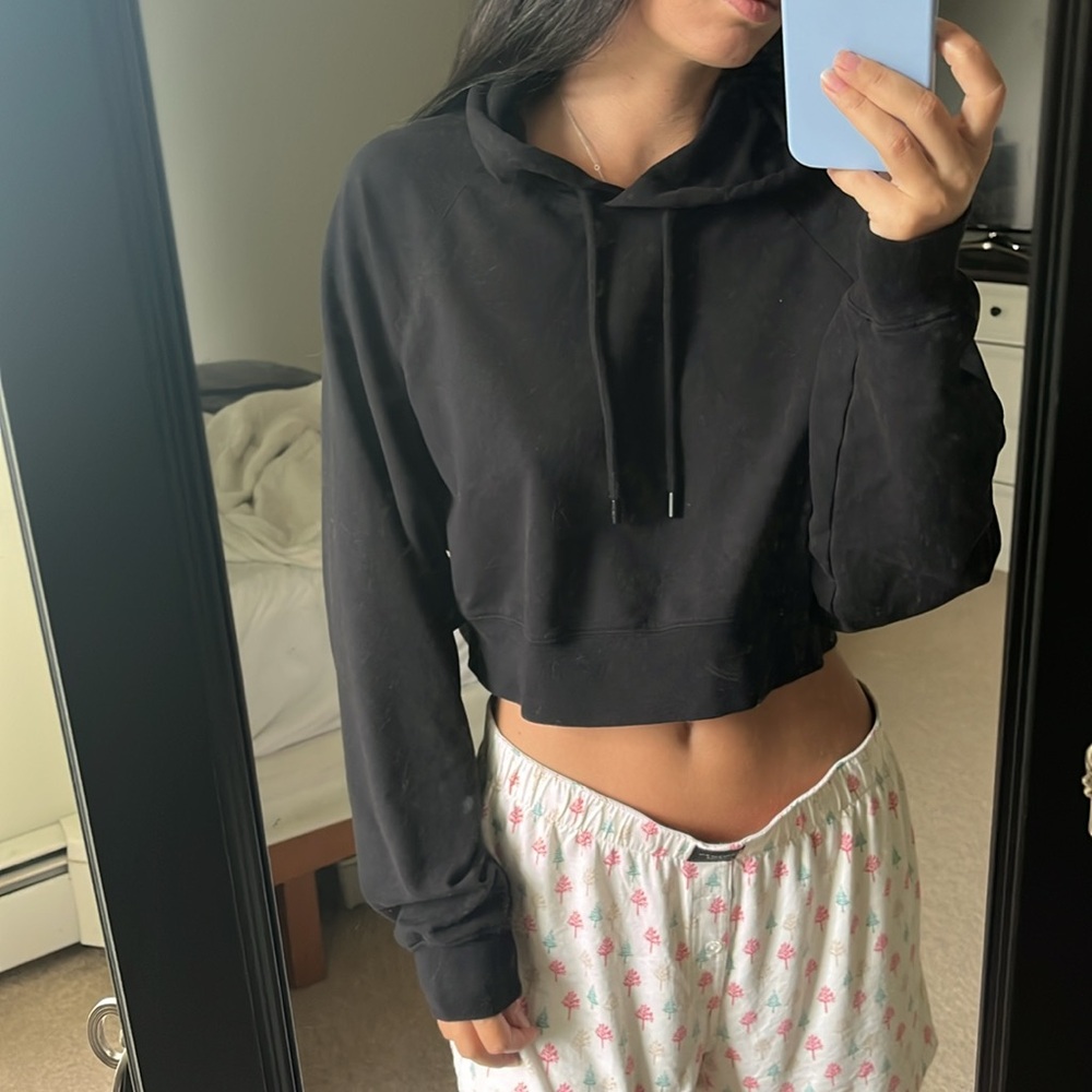 Alo Yoga Cropped Hoodie